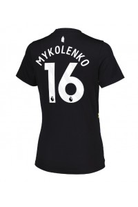 Everton Vitaliy Mykolenko #16 Jalkapallovaatteet Naisten Kolmaspaita 2025-26 Lyhythihainen